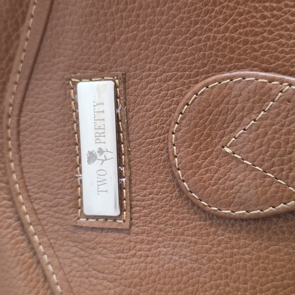 Two Pretty | Full Grain Leather Convertible Backpack - Picture 4 of 17